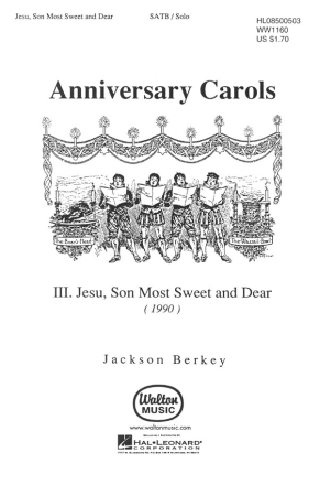 Colin Brumby, Jesu, Son Most Sweet and Dear SATB Chorpartitur