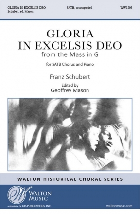 Franz Schubert, Gloria in Excelsis Deo SATB Chorpartitur