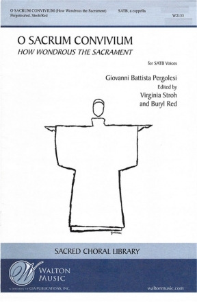 O Sacrum Convivium SATB Chorpartitur