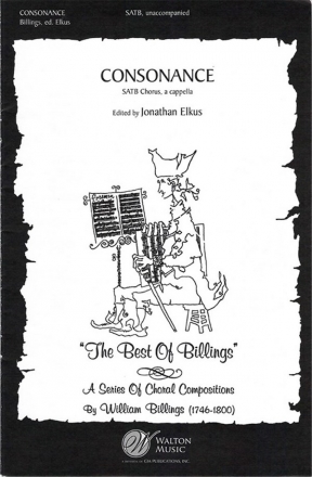 Dr. Mather Byles_William Billings, Consonance SATB a Cappella Chorpartitur