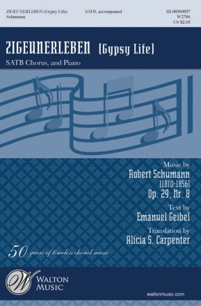 Zigeunerleben (Gypsy Life) SATB Chorpartitur