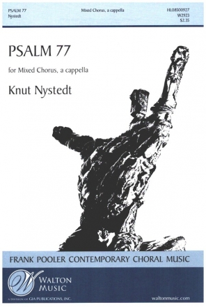 Psalm 77 for mixed chorus a cappella score (en)