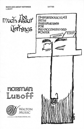 Norman Luboff, Much Ado About Nothings (Collection) SATTBB a Cappella Chorpartitur