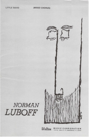 Little David SATB Chorpartitur