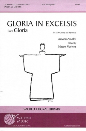 Antonio Vivaldi, Gloria in Excelsis SSA Chorpartitur
