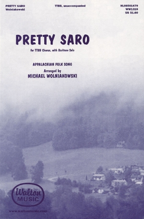 Pretty Saro TTBB a Cappella Chorpartitur