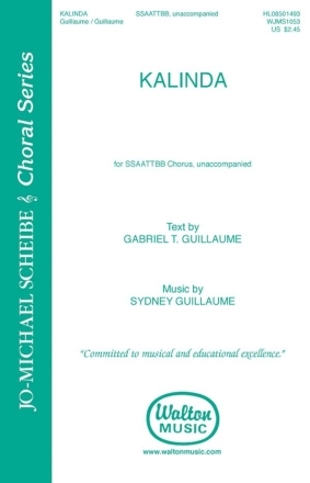 Sydney Guillaume, Kalinda SATB a Cappella Chorpartitur
