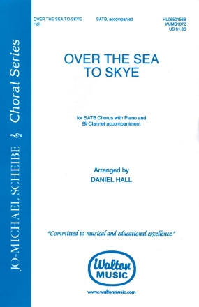 Over the Sea to Skye SATB Chorpartitur