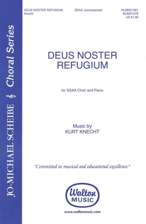 Kurt Knecht, Deus noster Refugium SSAA Chorpartitur