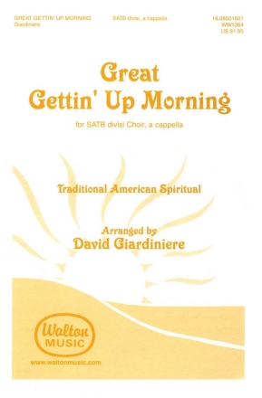 Traditional, Great Gettin' Up Morning SATB a Cappella Chorpartitur