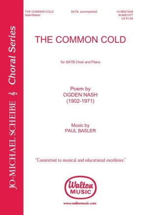 Paul Basler, The Common Cold SATB Chorpartitur