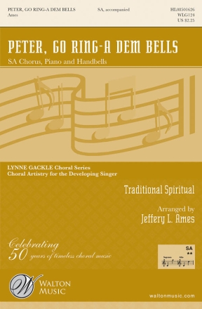 Traditional, Peter, Go Ring-a Dem Bells SA Chorpartitur