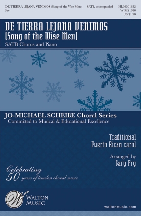 Traditional, De Tierra Lejana Venimos SATB Chorpartitur