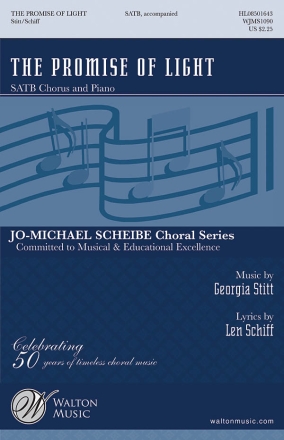 Georgia Stitt, The Promise of Light SATB Chorpartitur