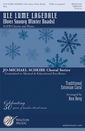 Traditional, Ule Lume Lagedale (Over Snowy Winter Roads) SATB Chorpartitur