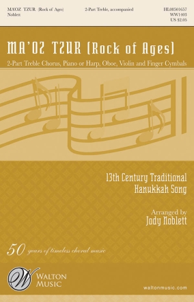 Traditional, Ma'oz Tzur 2-Part Choir Chorpartitur