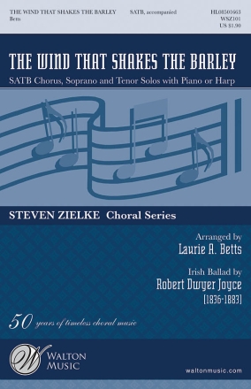 Traditional, The Wind That Shakes the Barley SATB Chorpartitur
