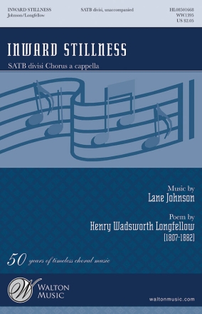 Lane Johnson, Inward Stillness SATB a Cappella Chorpartitur