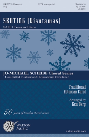 Traditional, Skating (Uisutamas) SATB Chorpartitur