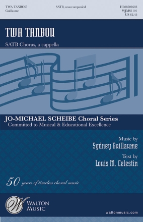 Sydney Guillaume, Twa Tanbou SATB Chorpartitur
