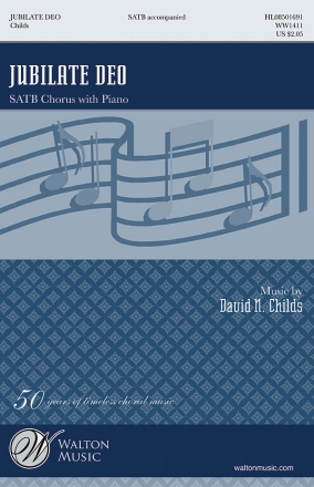 David N. Childs, Jubilate Deo SATB Chorpartitur