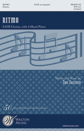 Dan Davison, Ritmo SATB and Piano Chorpartitur