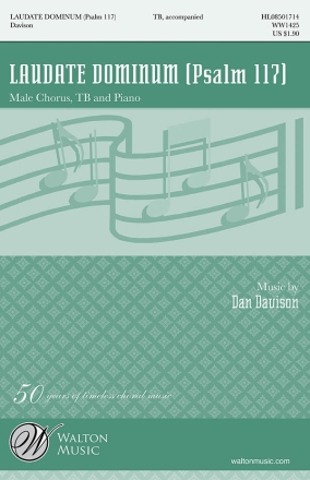 Dan Davison, Laudate Dominum TB Chorpartitur
