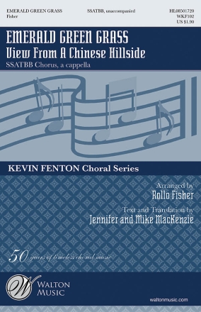 Emerald Green Grass - View from a Chinese Hillside SSATBB a Cappella Chorpartitur