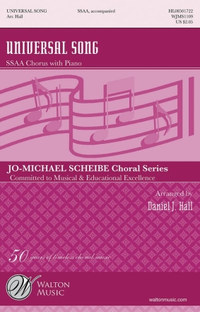 Universal Song SSAA Chorpartitur
