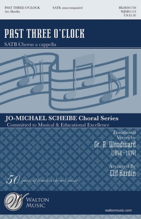 Traditional, Past Three O'Clock SATB a Cappella Chorpartitur
