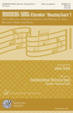 Traditional, Morning Song 3 Part Any Combination Chorpartitur