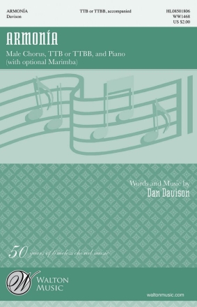 Armona TTB or TTBB Chorpartitur