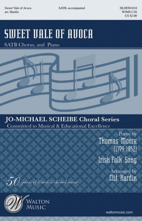 Traditional, Sweet Vale Of Avoca SATB Chorpartitur