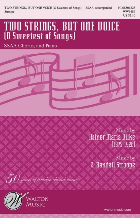 Z. Randall Stroope, Two Strings, But One Voice SSAA Chorpartitur