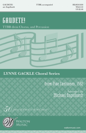 Gaudete! TTBB Chorpartitur