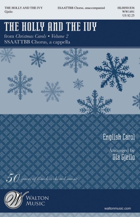 The Holly and the Ivy SSAATTBB a Cappella Chorpartitur