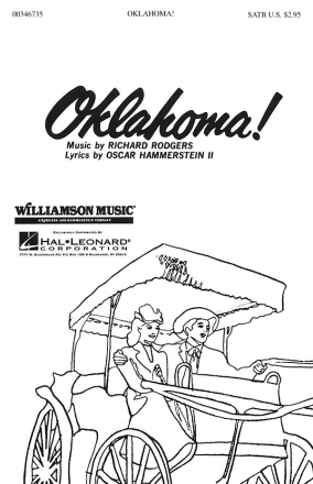 Oklahoma! (medley) for mixed choir and piano choral score