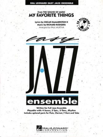 Oscar Hammerstein II_Richard Rodgers, My Favorite Things Jazz Ensemble Partitur + CD