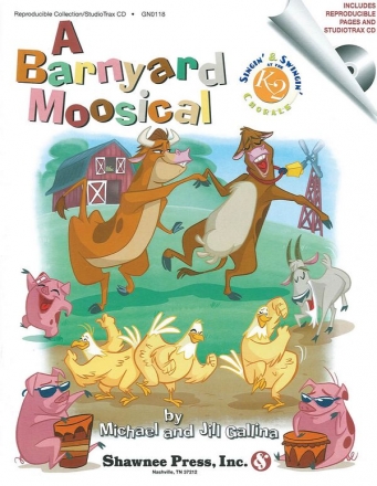 Jill Gallina_Michael Gallina, A Barnyard Moosical Vocal Buch + CD