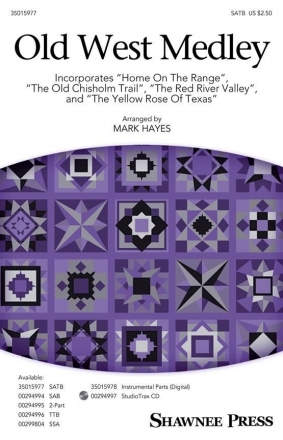 Old West Medley SATB Chorpartitur