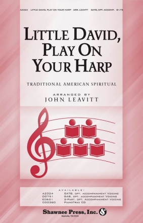 Little David, Play Your Harp SATB Chorpartitur