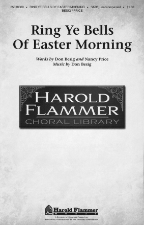 Don Besig, Ring Ye Bells of Easter Morning SATB a Cappella Chorpartitur