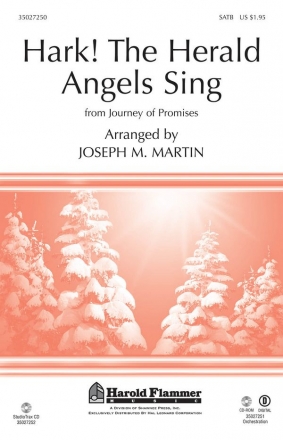 Hark! The Herald Angels Sing SATB Chorpartitur