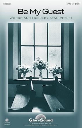 Be My Guest for mixed choir and piano choral score