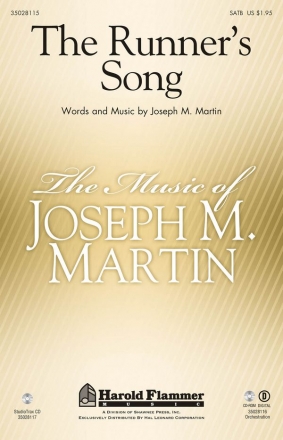 Joseph M. Martin, The Runner's Song SATB Chorpartitur