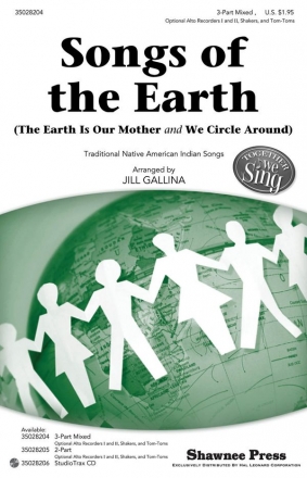 Songs of the Earth 3-Part Choir Chorpartitur