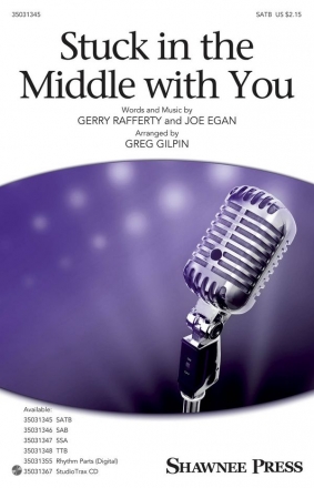Stuck in the Middle with You SATB Chorpartitur