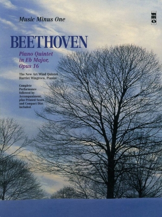 Ludwig van Beethoven, Piano Quintet in E-flat Major, Op. 16 Clarinet Buch + CD