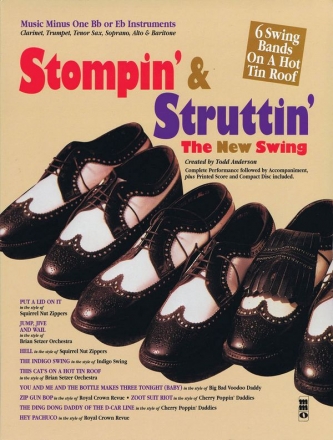 Todd Anderson, Stompin' & Struttin' - The New Swing Baritone Saxophone Buch + CD