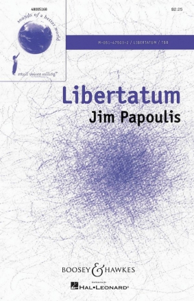 Papoulis, Jim: Libertatum fr Mnnerchor (TBB) a cappella Chorpartitur